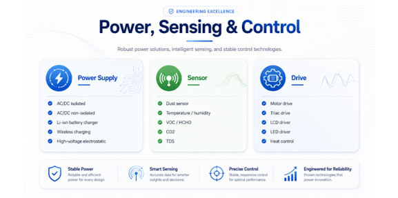 Power, Sensing & Control